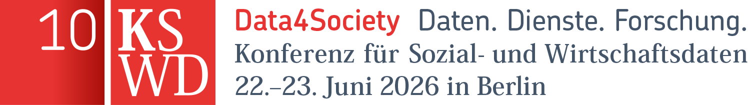 10. Konferenz für Sozial- und Wirtschaftsdaten