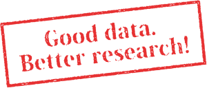 Good data. Better research!