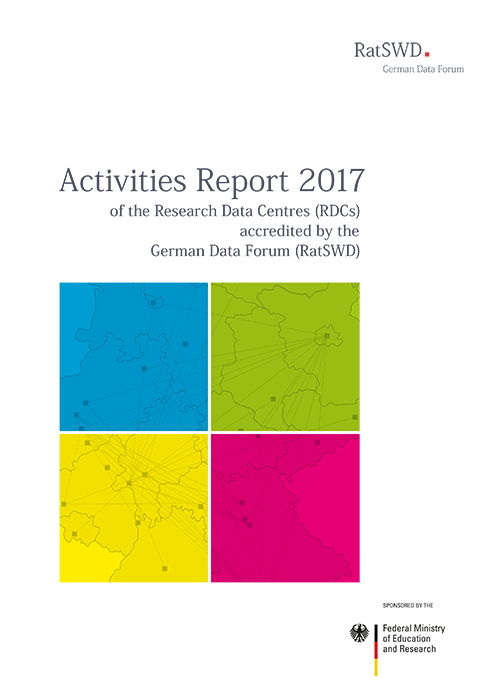 Cover RatSWD Activities Report 2017