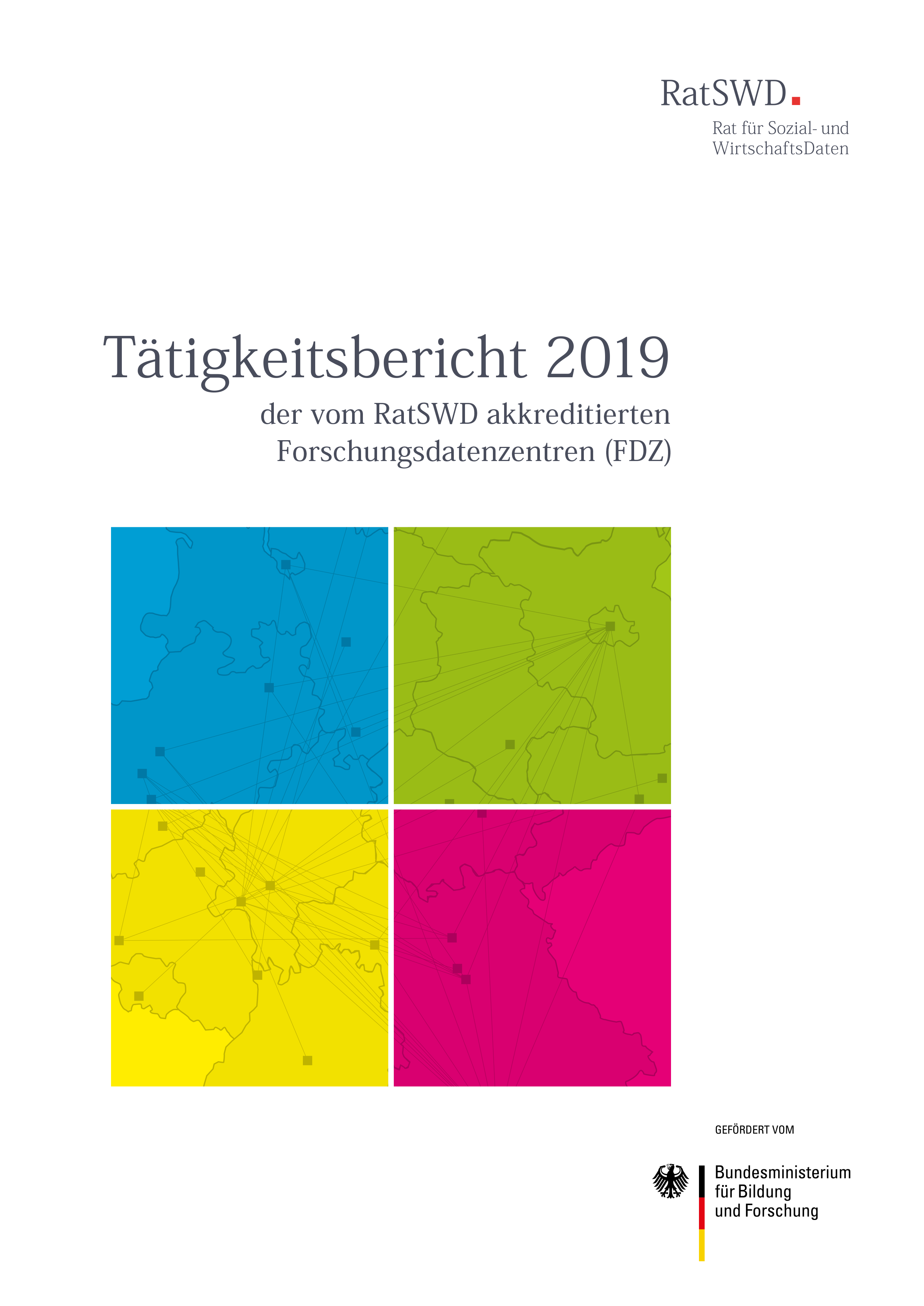 Cover RatSWD Tätigkeitsbericht 2019