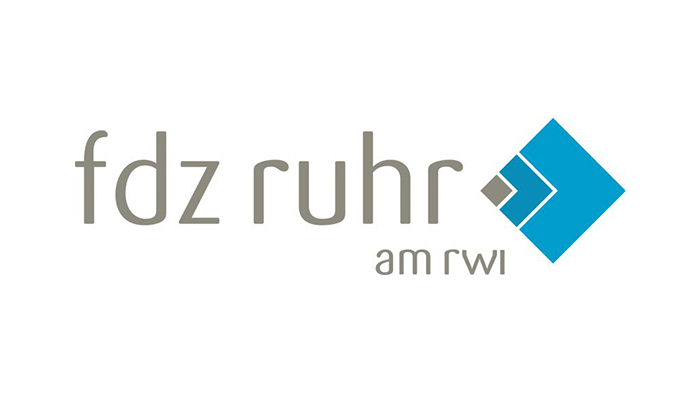 Logo FDZ Ruhr am RWI. 